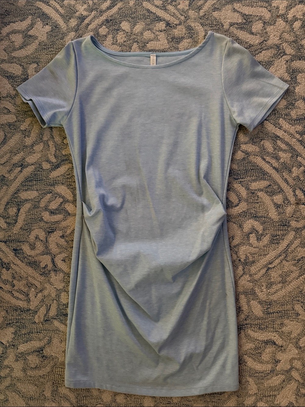 Pinkblush maternity Light Blue Short Sleeve Shift Dress